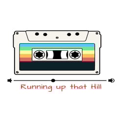 running up that hill vintage svg, stranger things season 4 svg