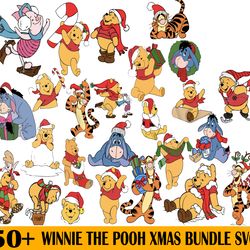 Winnie the Pooh  Bundle,  silhouette svg fies