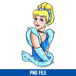 cinderella png, cinderella disney princess png, disney princess png digital file
