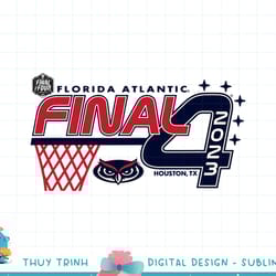 florida atlantic owls final four 2023 basketball white png.jpg