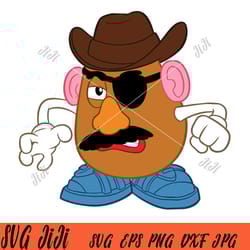 disney mr potato svg, mr potato toy story svg, mr potato svg