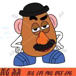 mr potato toy story svg, dinsey mr potato svg, mr potato svg
