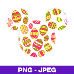 disney mickey and friends mickey mouse easter egg fill , png design, png instant download