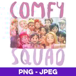 disney wreck-it ralph comfy squad group shot v2
