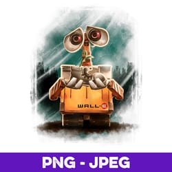 disney pixar wall-e plant shoe night v2 , png design, png instant download
