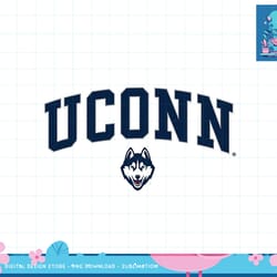 connecticut huskies arch over pink officially licensed t-shirt copy