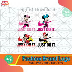 minnie just do it svg, logo svg, minnie mouse svg, nike svg, nike custom svg