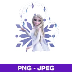 disney frozen 2 elsa snow queen portrait v1