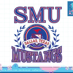 smu mustangs laurels logo officially licensed png
