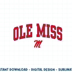 mississippi ole miss rebels arch over dark heather