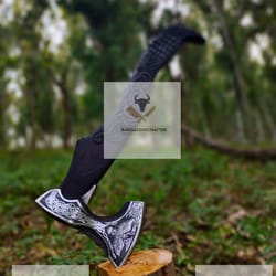 revan axe lovely present for him, celtic sharp axe, handmade viking axe, custom norse axe, bearded axe, gift for men