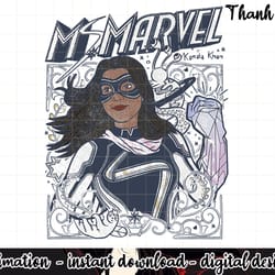 ms. marvel kamala khan sketch pad