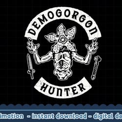 stranger things 4 demogorgon hunter v2 png,digital print