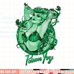 dc bombshells poison ivy character 01 col png, digital print,instant download