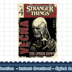stranger things 4 vecna comic book cover png,digital print
