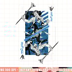 dc comics batman joker playing card c1 png, digital print,instant download