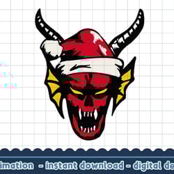 stranger things christmas hellfire club santa hat png,digital print