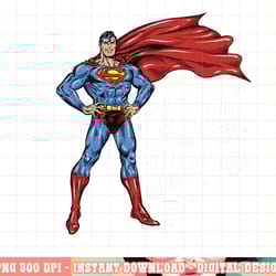 dc comics superman my hero portrait png, digital print,instant download