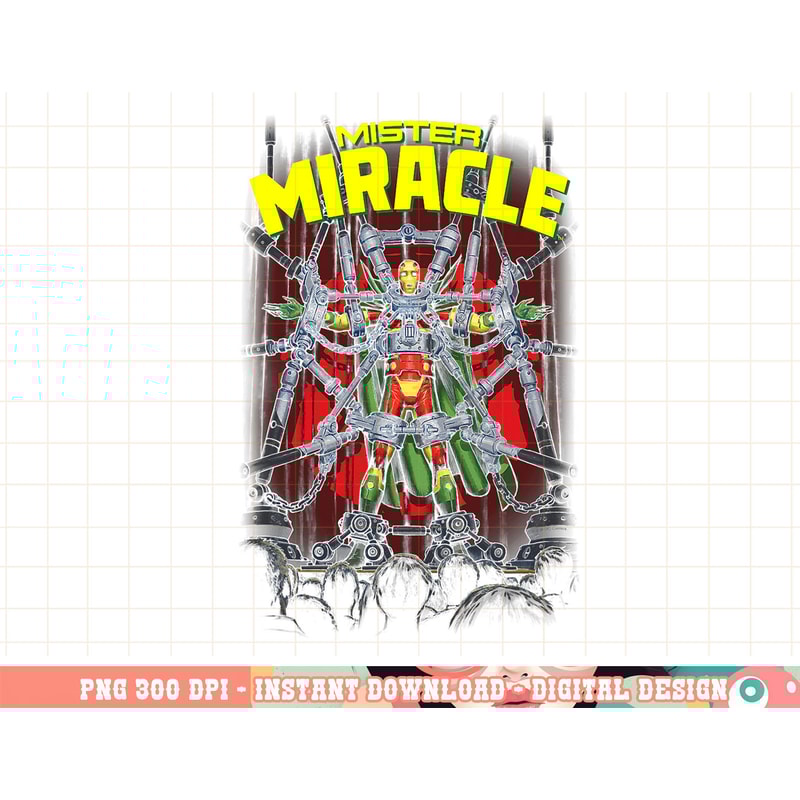 Justice League Mister Miracle png, digital print,instant download.jpg