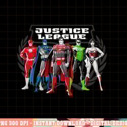 justice league the big five png, digital print,instant download