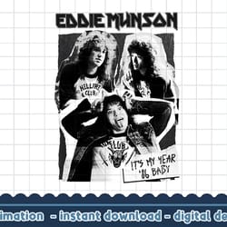 stranger things hellfire club eddie munson cutouts png,digital print