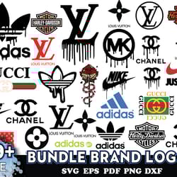 bundle brand logos, fashion logo svg, logo svg
