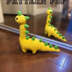 pattern dinosaur english pdf crochet amigurumi