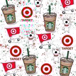 target starbucks tumbler wrap png digital download