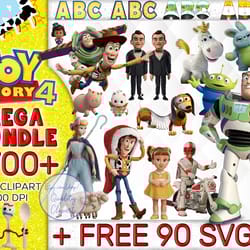 toy story bundle png, toy story 4 png, story alphabet png