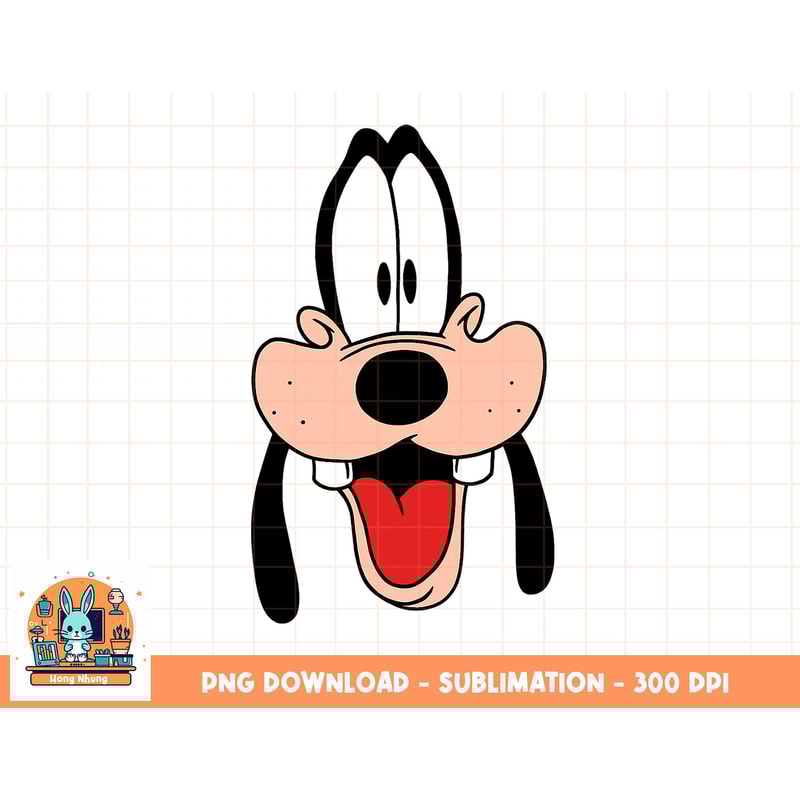 Disney A Goofy Movie Goofy Big Face png, sublimation, digital download.jpg