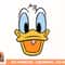 Disney Donald Duck Big Face png, sublimation, digital download.jpg