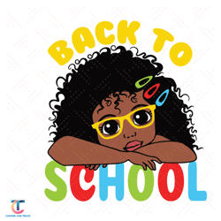 black girl peek a boo svg, back to school svg, black girl svg, glasses girl svg, curly hair svg, peek a boo, school