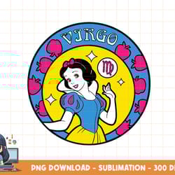 disney princess snow white virgo zodiac png, sublimation, digital print