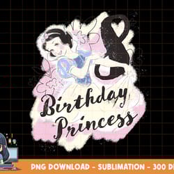 disney princesses snow white eighth birthday princess png, sublimation, digital print