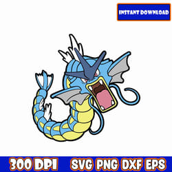 pokemon gyarados svg, pokemon svg bundle, pokemon clipart, pikachu svg, pokemon layered, pokemon birthday svg, svg files