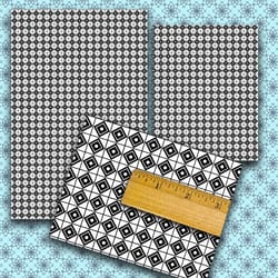 digital dollhouse flooring, seamless pattern miniature diorama