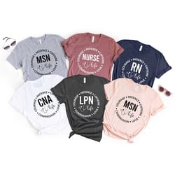 nursery name sign shirt, nurse crew shirt, future nurse gift, cna shirt, rn shirt, er nurse life, nurse week gift, lpn s