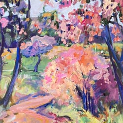 oil landscape painting on canvas abstract painting nature painting abstract landscape gala turovskaya wall decor unique