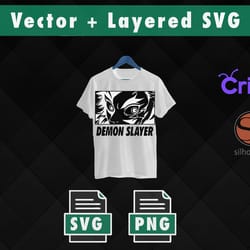 anime demon slayer svg , fichiers vectoriels anime, anime png ,rengoku svg ,