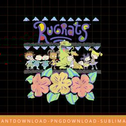 nickelodeon rugrats reptar and friends group shot png, sublimate, digital print