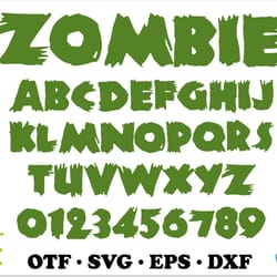 zombie font otf, zombie font svg cricut, halloween font svg, halloween letters svg, horror font svg, zombie horror svg