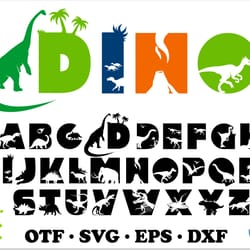 dinosaur font otf, dinosaur font svg cricut, dino font svg, dinosaur alphabet svg, dinosaur letters svg cricut
