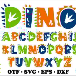 dinosaur font svg cricut, dinosaur font otf, dinosaur letters svg cricut, dinosaur alphabet svg, dino font svg