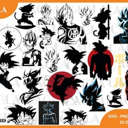 anime bundle svg | manga bundle svg | cartoon packs svg | anime and manga png | anime digital download | anime instant d