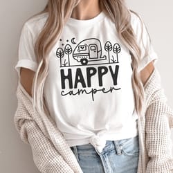 happy camper svg png, adventure svg, camping life svg, camp life svg, vacation svg, c