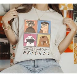 guardians of the galaxy 3 shirt, marvel friends tee , it really is good to have friends, rocket racoon shirt, lylla rock