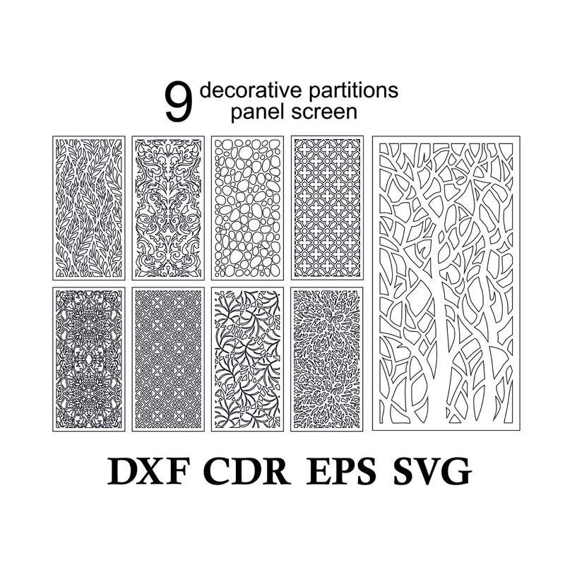 9 natural ornaments for decorative partitions panel screen 3.jpg