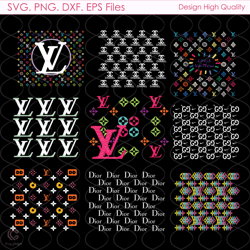 dior logo seamless svg, dior logo svg, dior pattern svg, dior svg