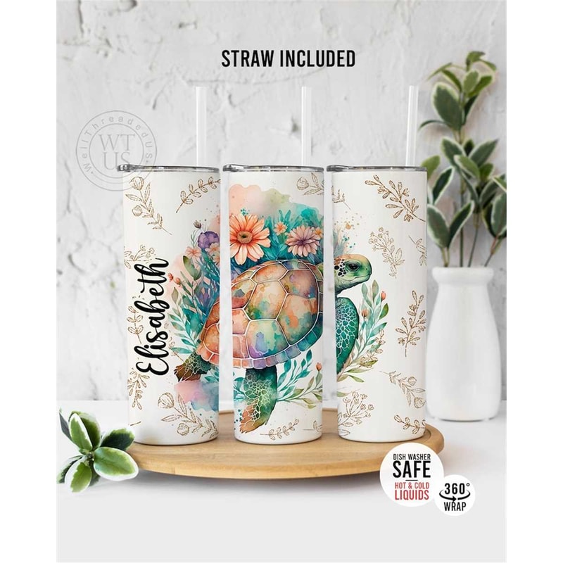 MR-662023123848-cute-floral-turtle-tumbler-sea-turtle-tumbler-image-1.jpg
