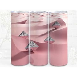 diamonds on dunes digital art print, sublimation, straight skinny 20 oz tumbler wrap, fabrics, wall art, pod, instant do